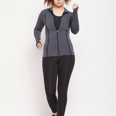 Aero Sculpt Jacket Gray
