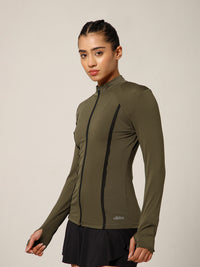Aero Sculpt Jacket Olive