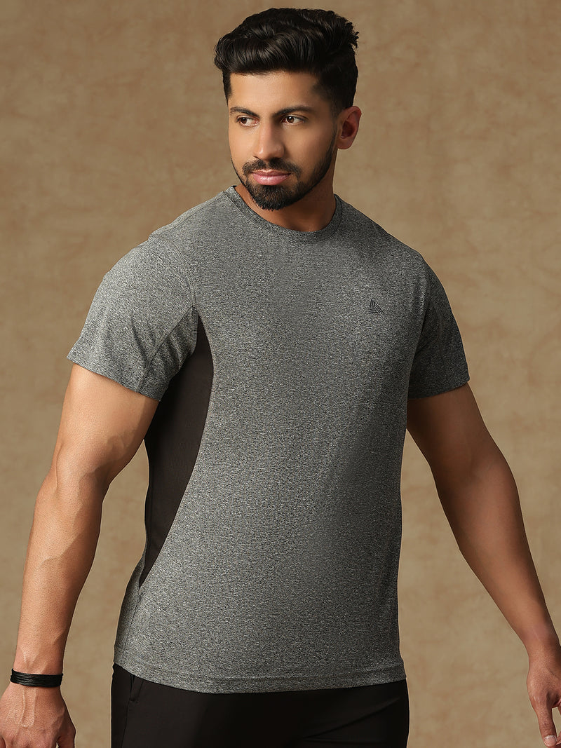Contrast Side Panel T-Shirt