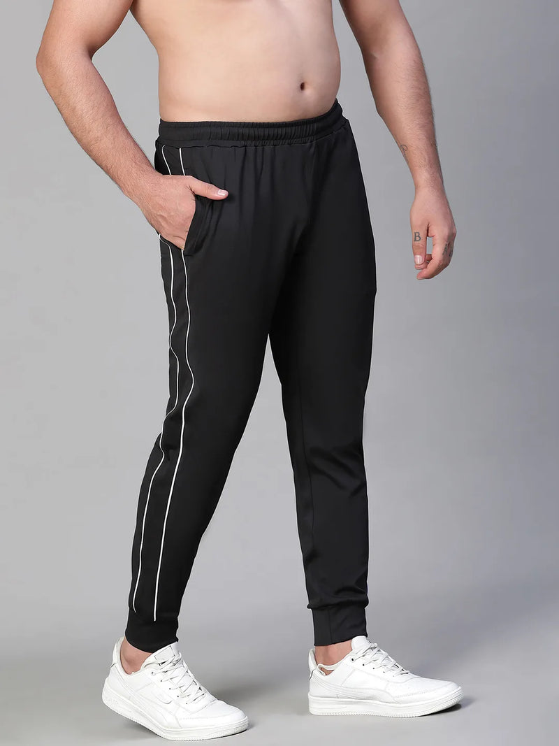 Side Panel Pants Black