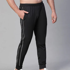Side Panel Pants Black