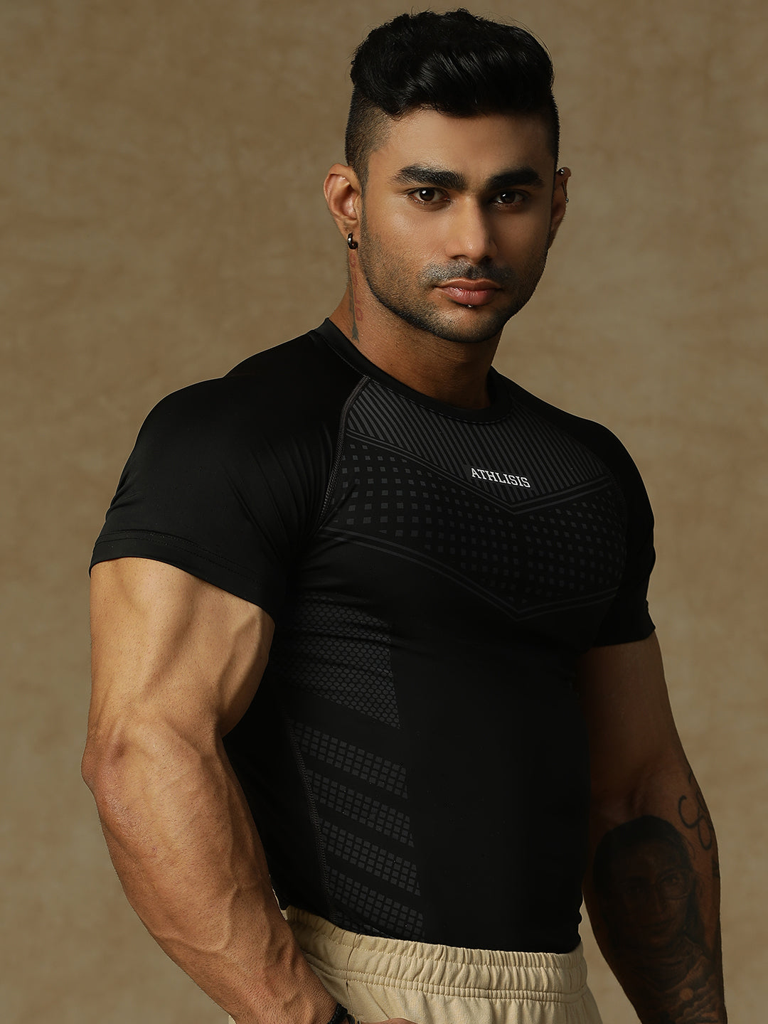 808 Compression T-Shirts Black Athlisis Sports