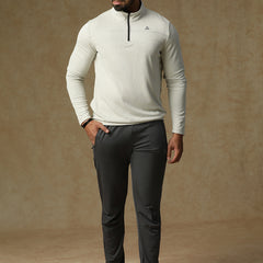 Side Panel Pants Light Gray