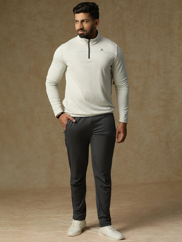 Side Panel Pants Light Gray