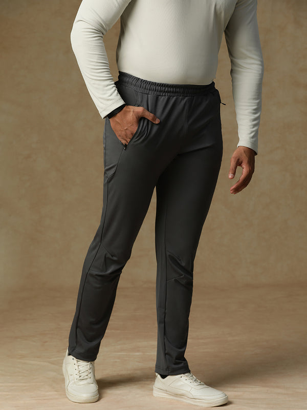 Side Panel Pants Light Gray