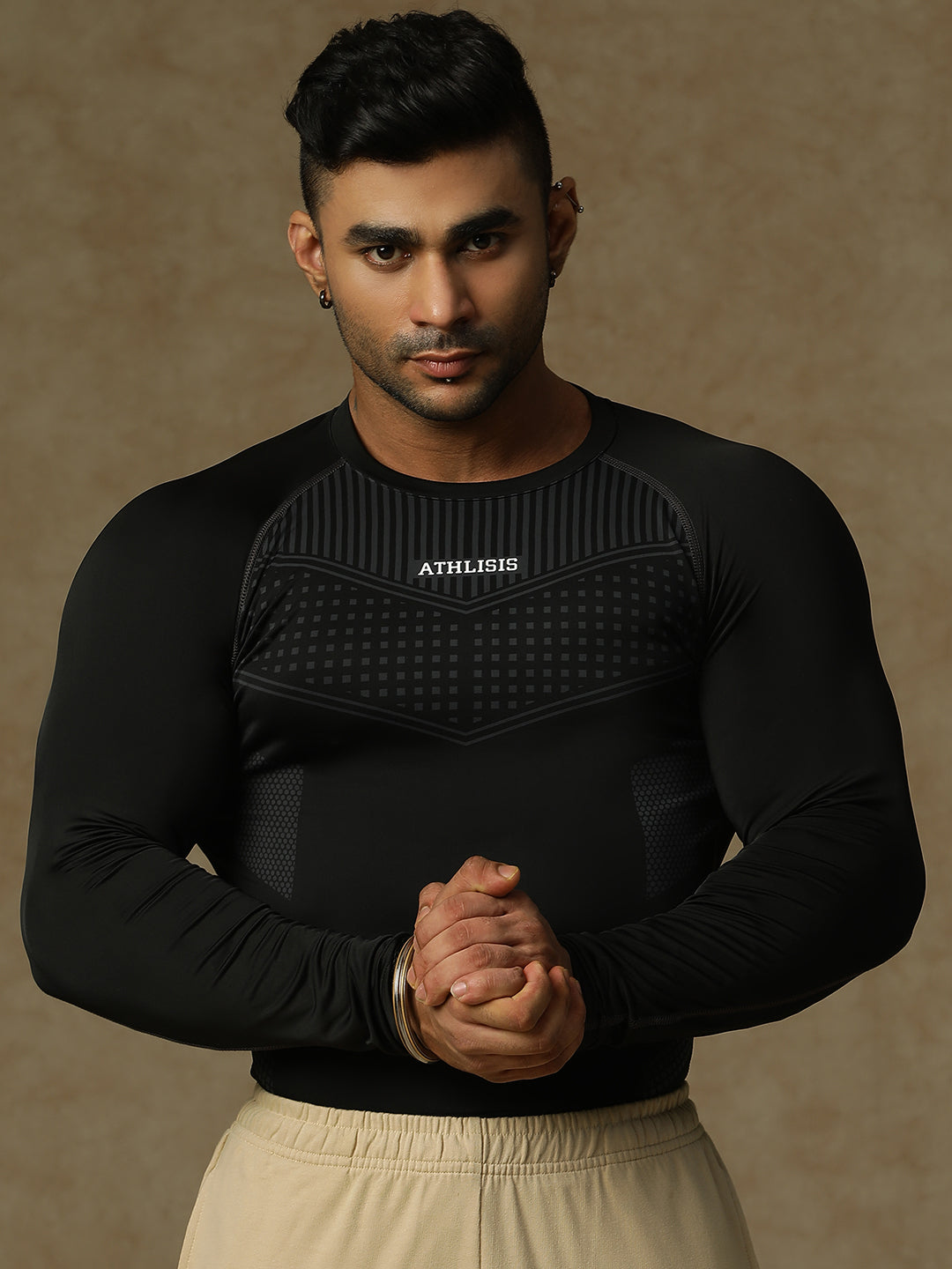 808 Compression Tee Black Athlisis Sports