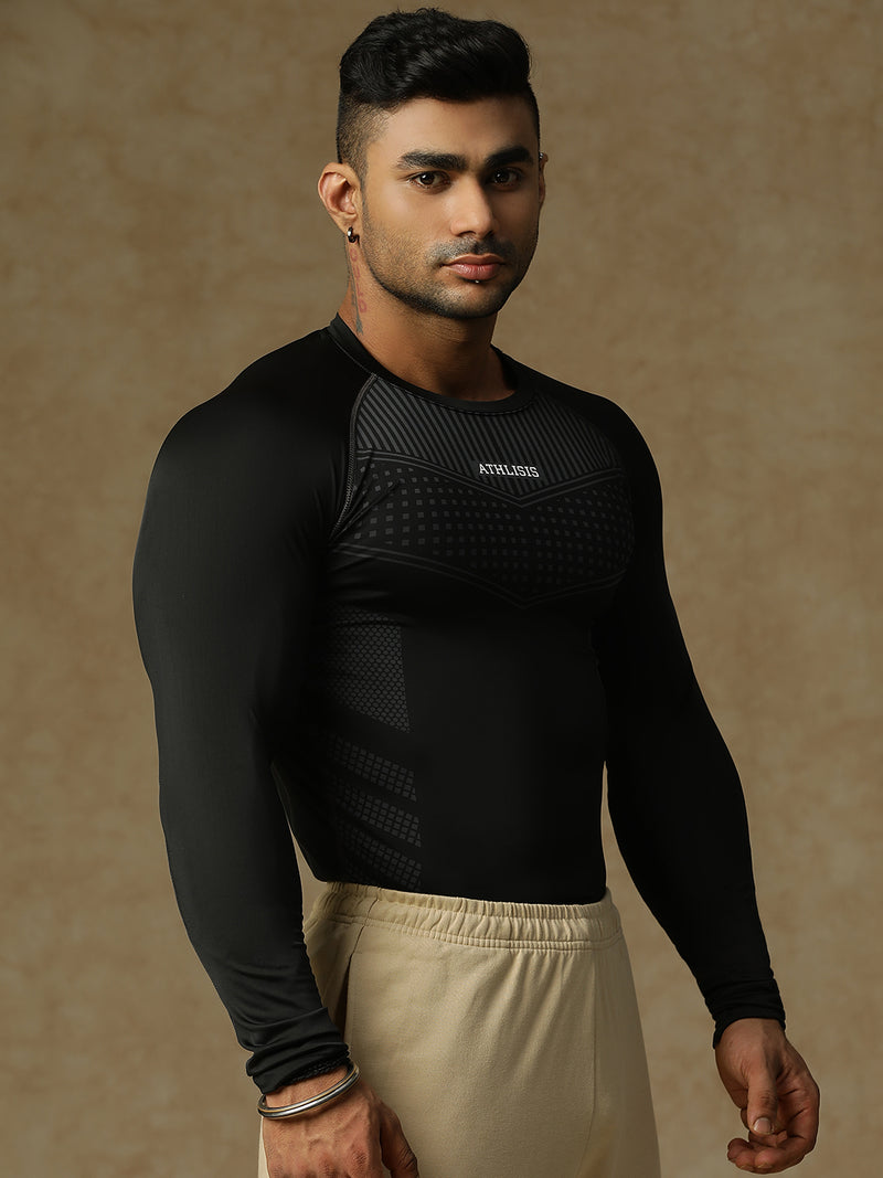 808 Compression Tee Black