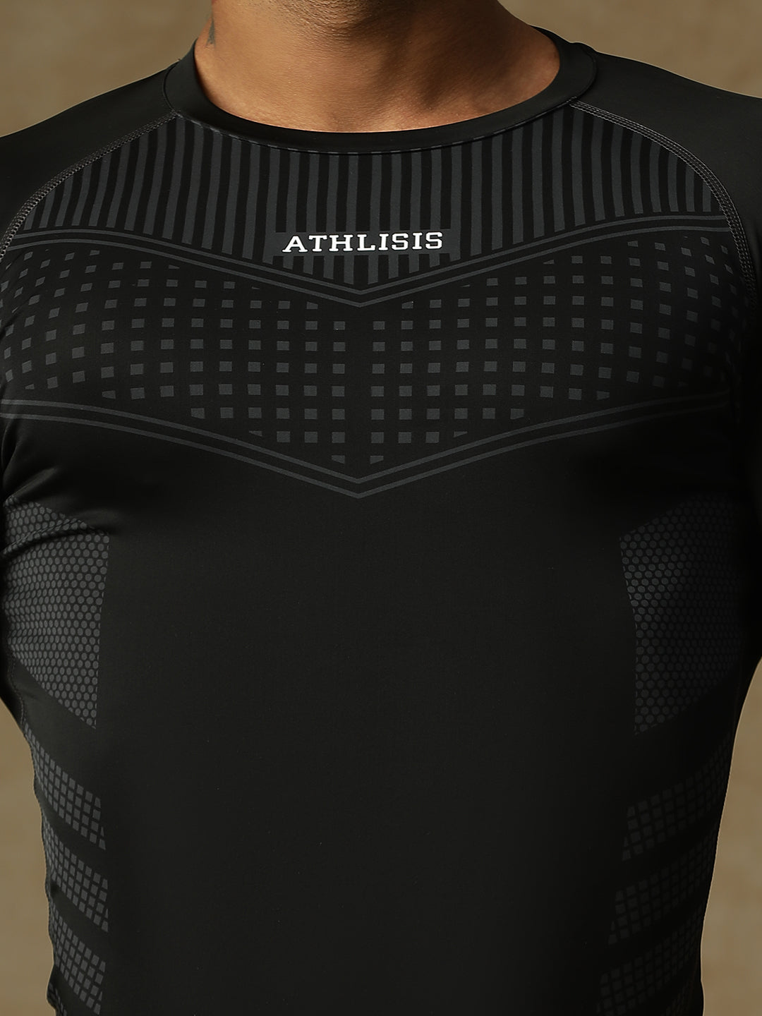 808 Compression Tee Black Athlisis Sports