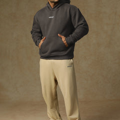 Fleez Oversized Hoodie Brown