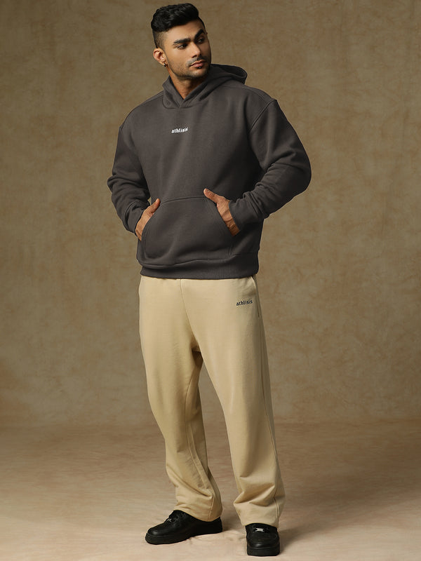 Fleez Oversized Hoodie Brown