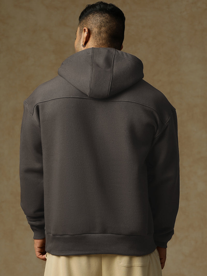 Fleez Oversized Hoodie Brown