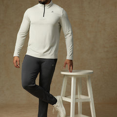 Side Panel Pants Gray