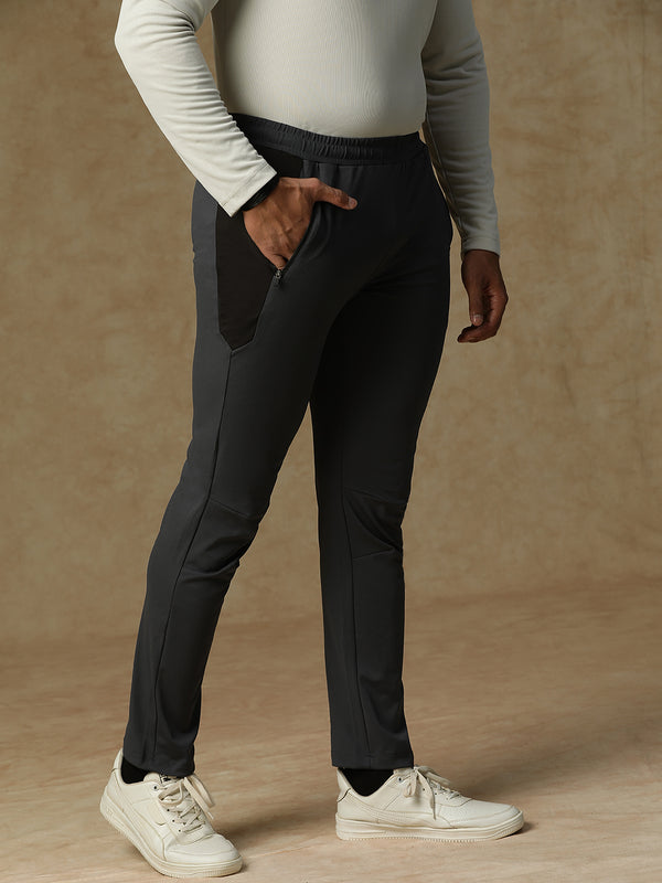 Side Panel Pants Gray