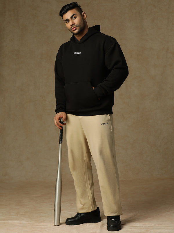 Fleez Oversized Hoodie Black