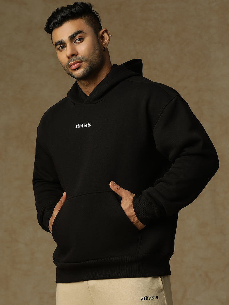 Fleez Oversized Hoodie Black