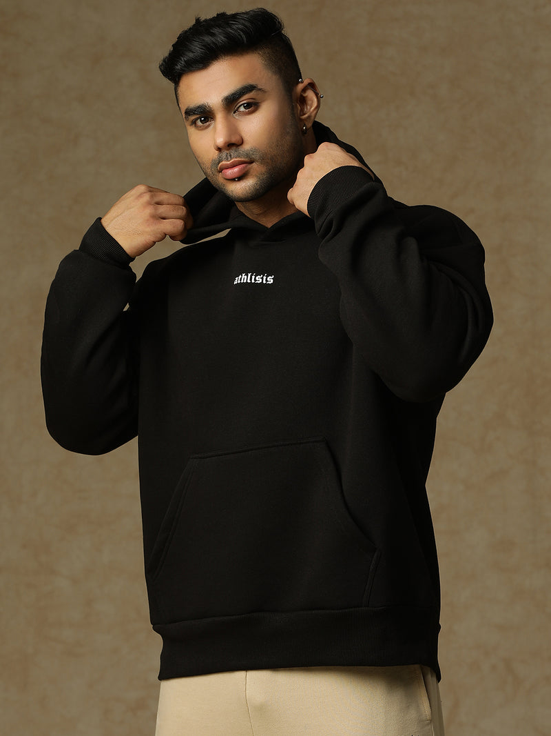 Fleez Oversized Hoodie Black