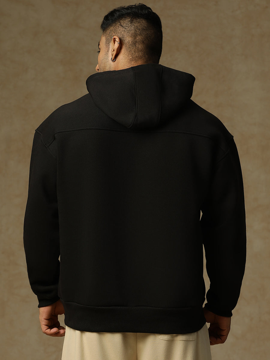 Fleez Oversized Hoodie Black
