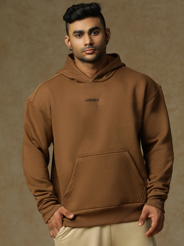 Fleez Oversized Hoodie Beige