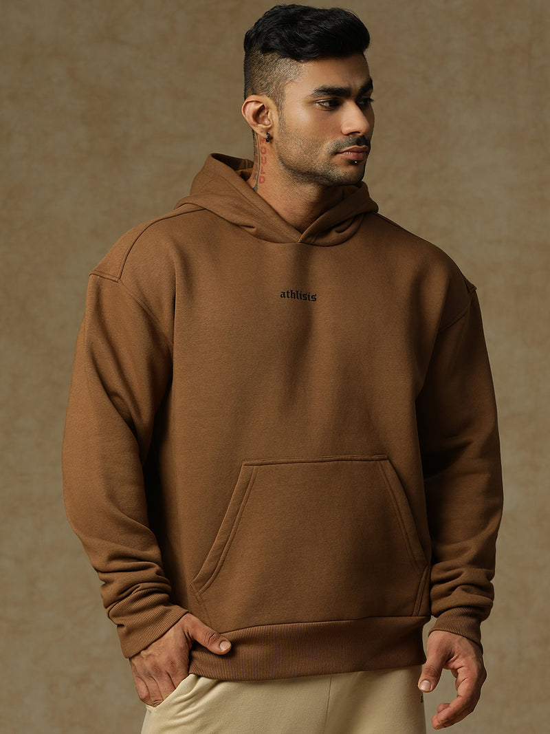 Fleez Oversized Hoodie Beige
