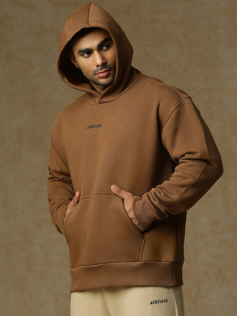 Fleez Oversized Hoodie Beige