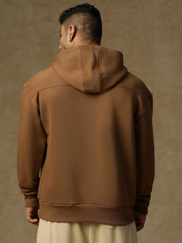 Fleez Oversized Hoodie Beige