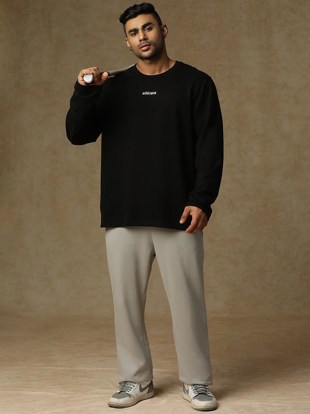 808 Trry Sweatshirt Black Athlisis Sports