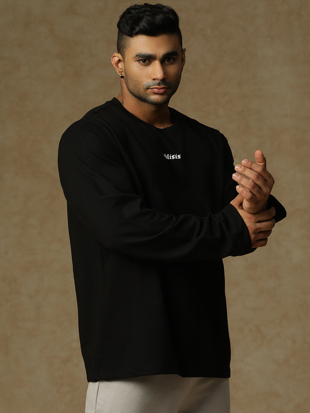 808 Trry Sweatshirt Black Athlisis Sports