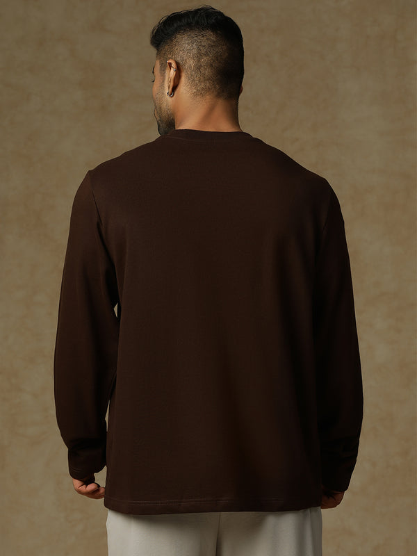 808 Trry Sweatshirt Brown