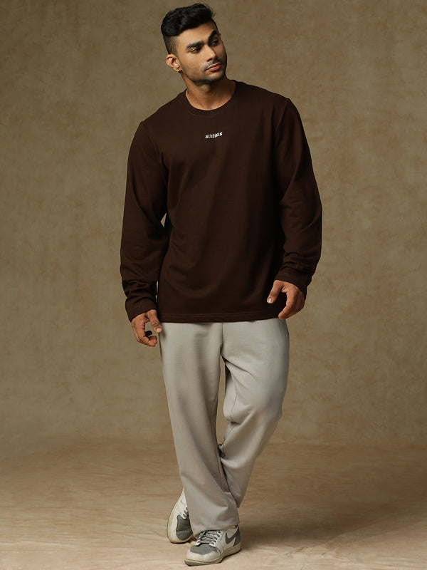 808 Trry Sweatshirt Brown