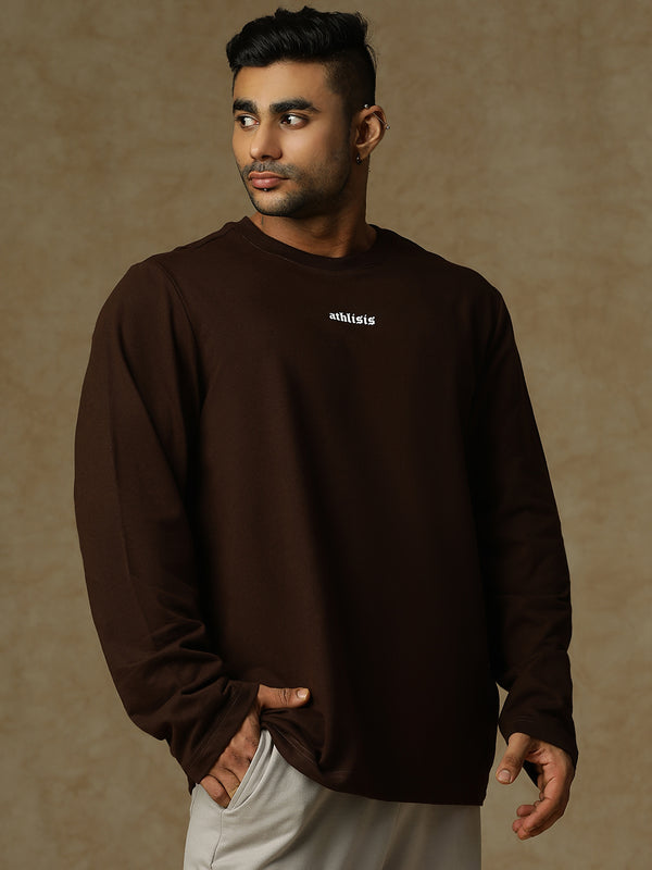 808 Trry Sweatshirt Brown