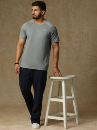Back Panel T-Shirt Gray
