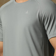 Back Panel T-Shirt Gray