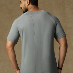 Back Panel T-Shirt Gray