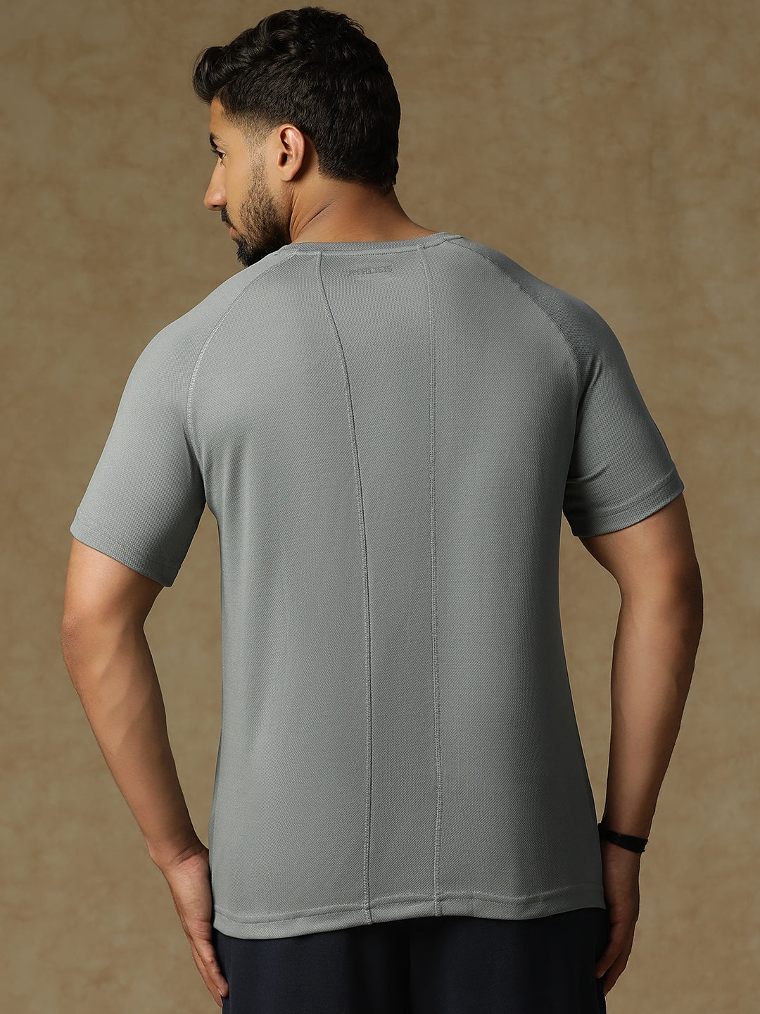 Back Panel T-Shirt Gray