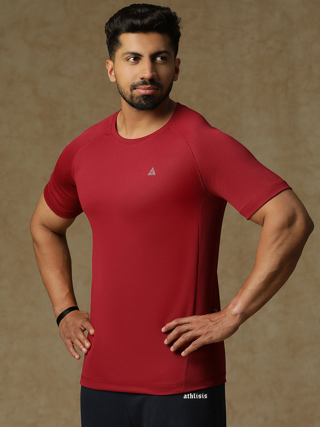 Back Panel T-Shirt Maroon