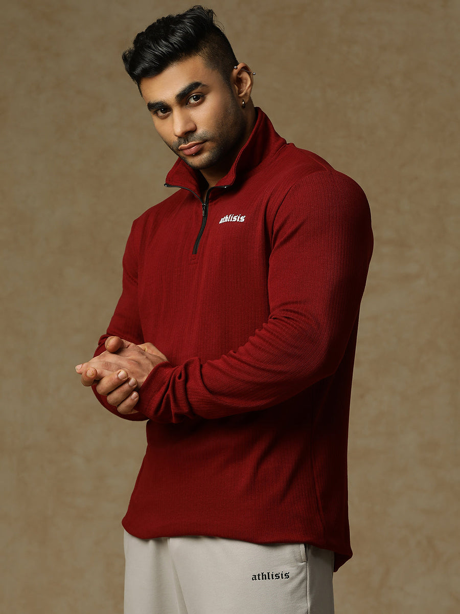 808 Old School Pullovers Maroon Athlisis Sports