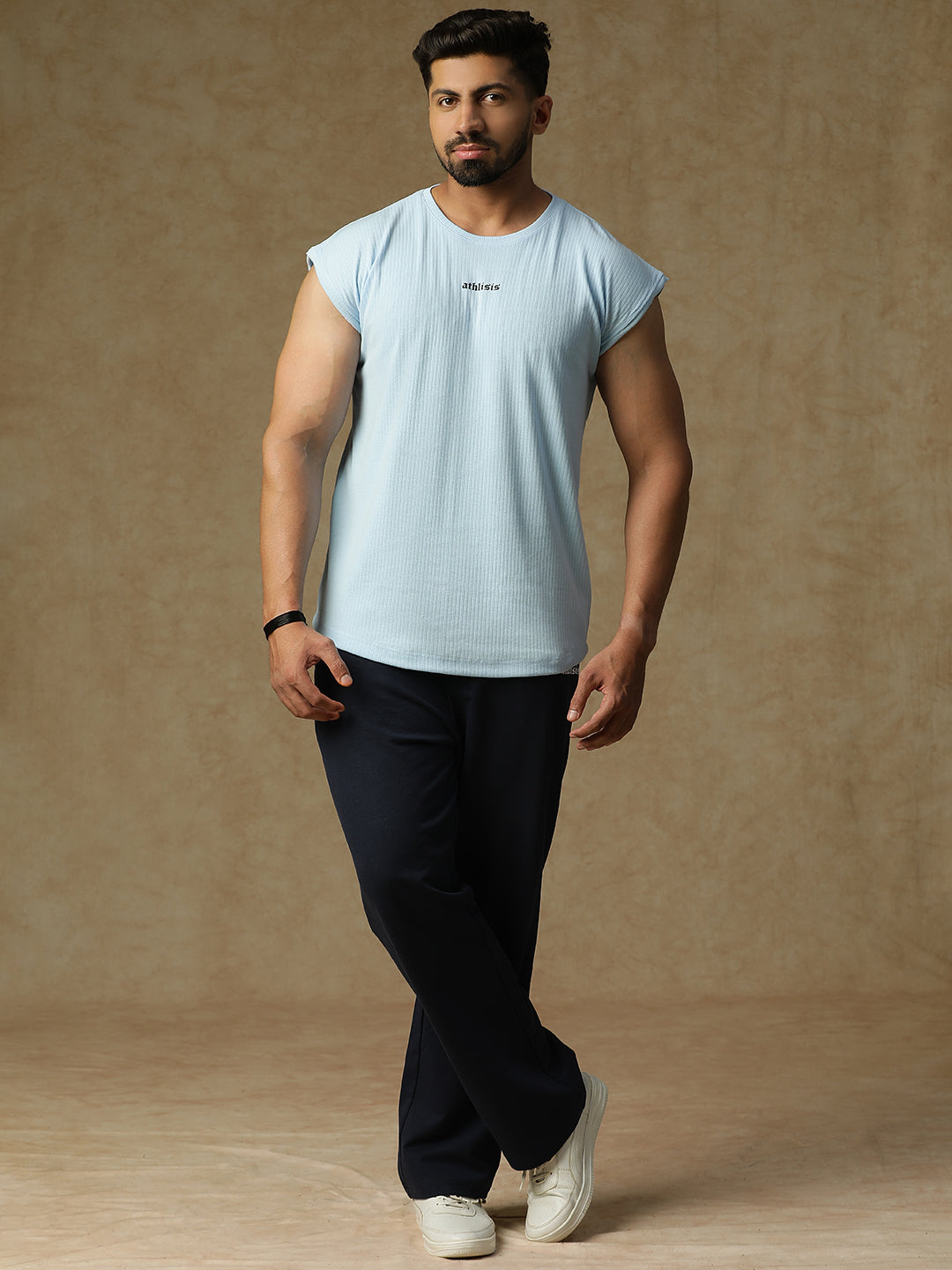 808 Old School Cap Sleeve Ice Blue Athlisis Sports