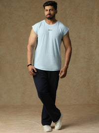 808 Old School Cap Sleeve Ice Blue Athlisis Sports