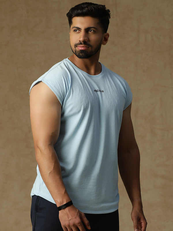 808 Old School Cap Sleeve Ice Blue