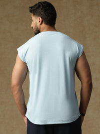 808 Old School Cap Sleeve Ice Blue Athlisis Sports