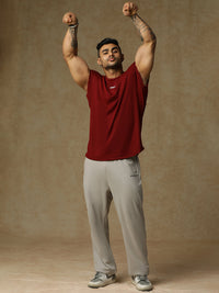 808 Old School Cap Sleeve Maroon Athlisis Sports