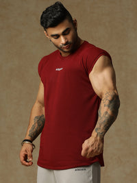 808 Old School Cap Sleeve Maroon Athlisis Sports