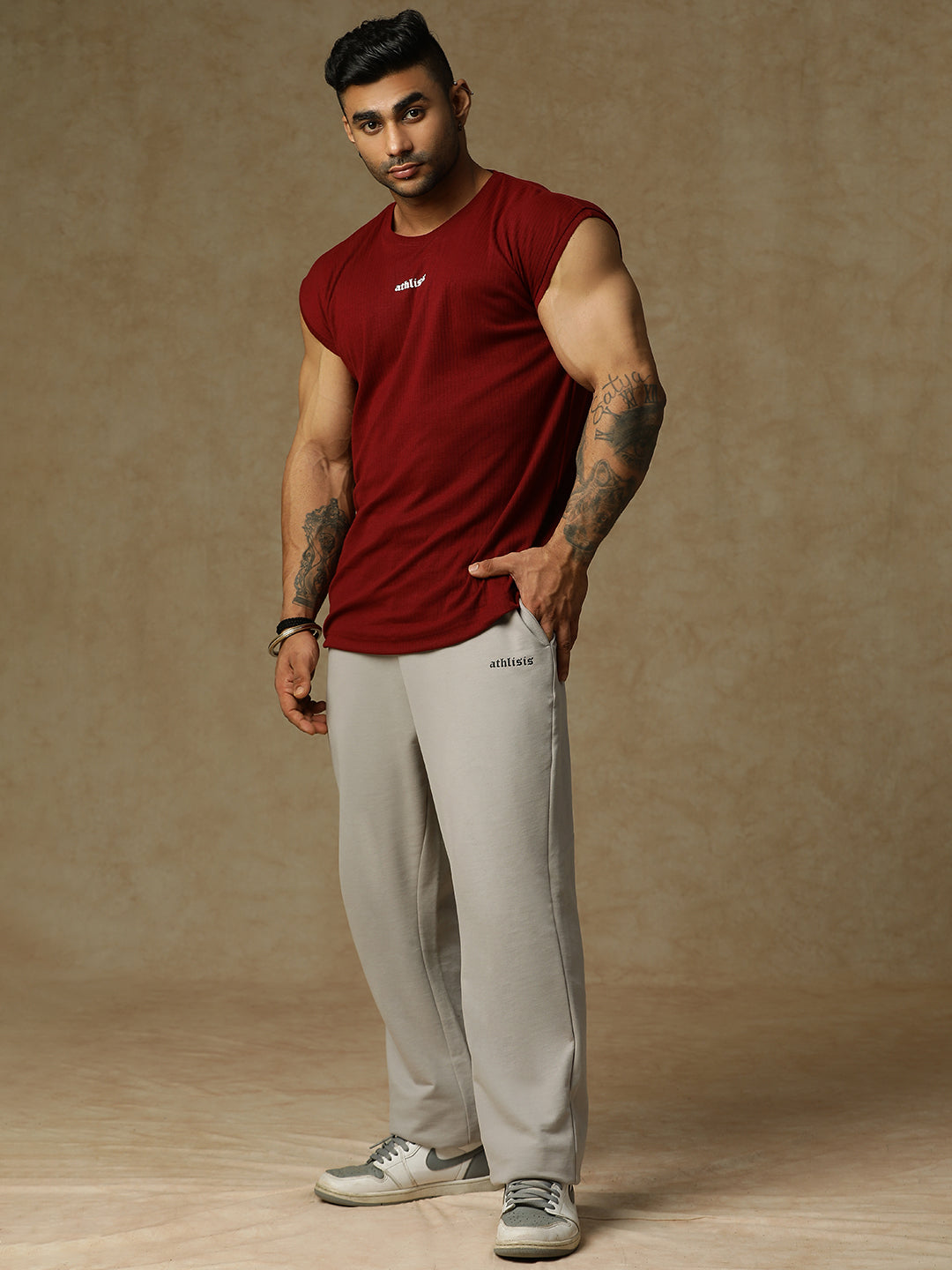 808 Sweatpants Gray Athlisis Sports