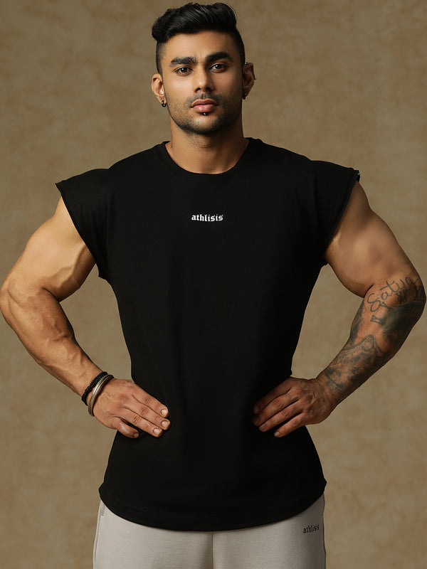 808 Basic Cap Sleeve Black