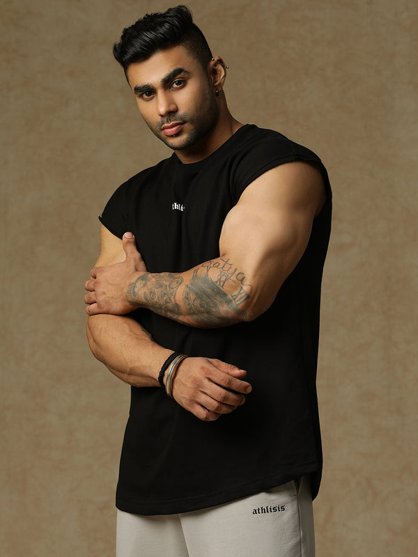808 Basic Cap Sleeve Black