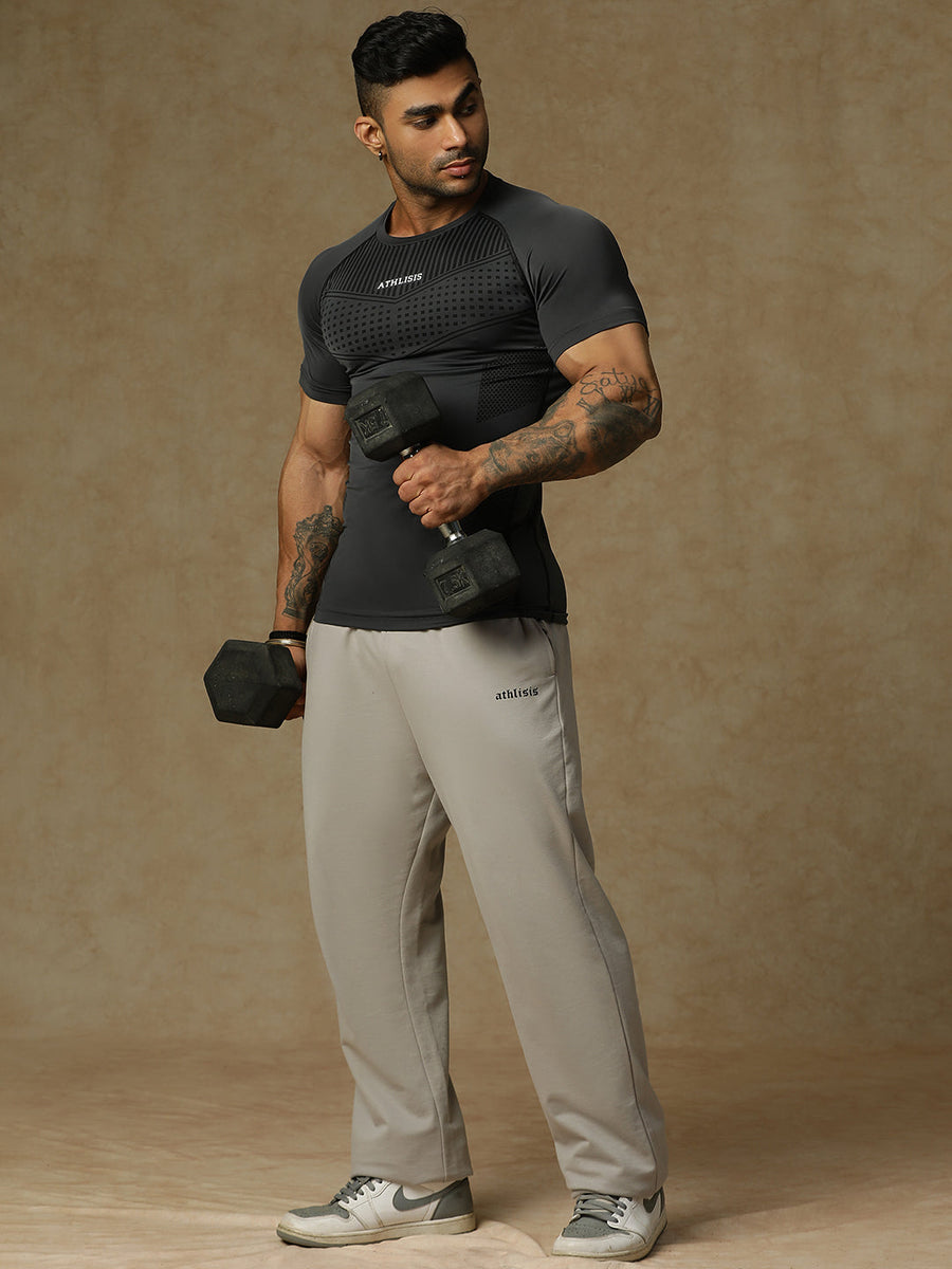 808 Compression T-Shirts Grey Athlisis Sports
