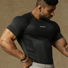 808 Compression T-Shirts Grey