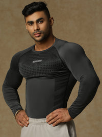 808 Compression T-Shirt Gray Athlisis Sports