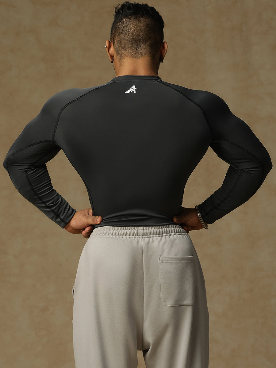 808 Compression T-Shirt Gray Athlisis Sports