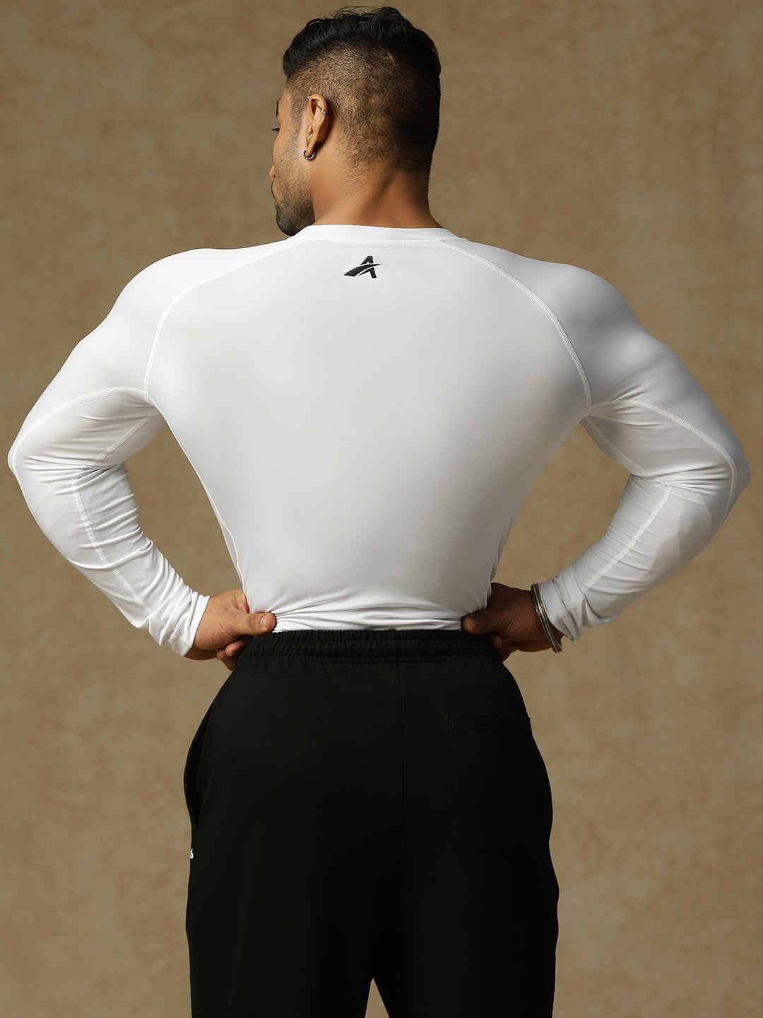 808 Compression T-Shirt White Athlisis Sports